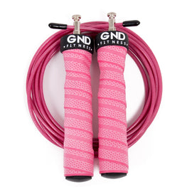 GND SR Speed Skipping Rope // Single Ball Bearing // Pretty Pink - SR Skipping Rope- GND Fitness