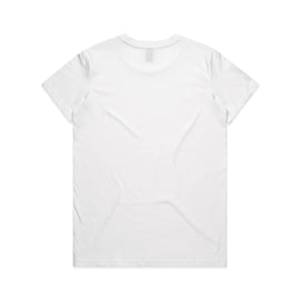 GND Womens Rep Tee // White - Apparel- GND Fitness