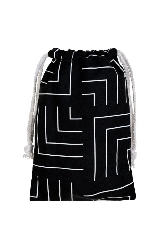 SwiftDry Antibacterial Microfibre Gym Towel + Carry Pouch (Matrix)