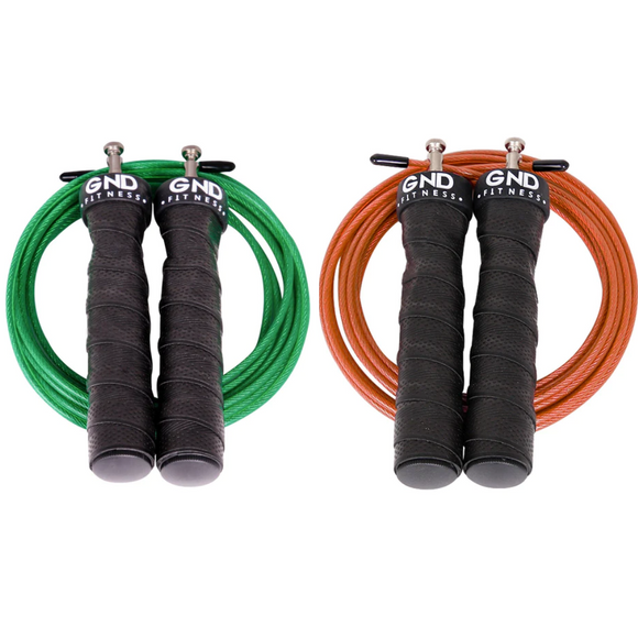 GND SR Speed Skipping Rope // Single Ball Bearing // 2 Pack