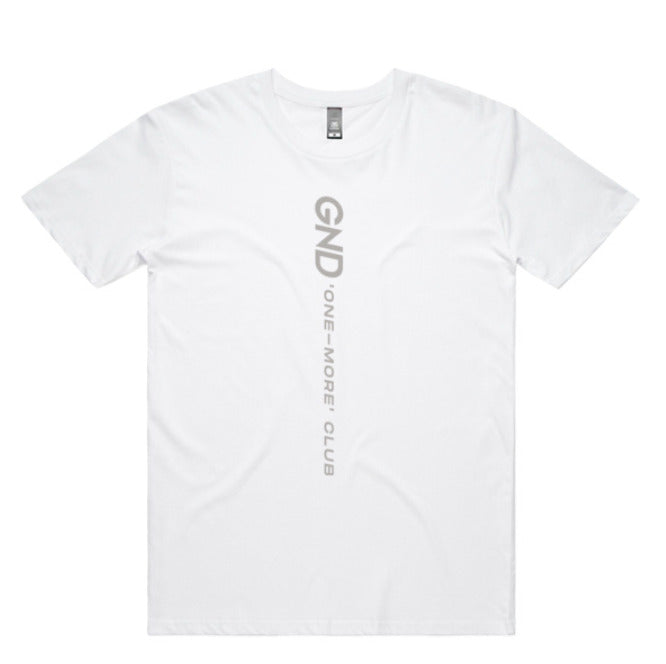 Buy white GND One-More Club // Tee