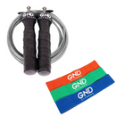GND SR Skipping Rope & Resistance Booty Band // Pack-2