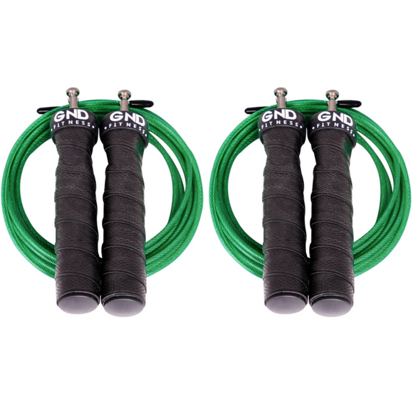 GND SR Speed Skipping Rope // Single Ball Bearing // 2 Pack