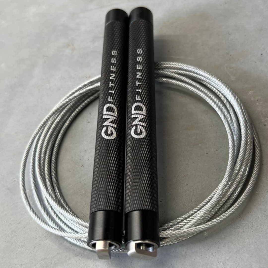 Speed Rope - Double Ball Bearing - Silver | GND Fitness