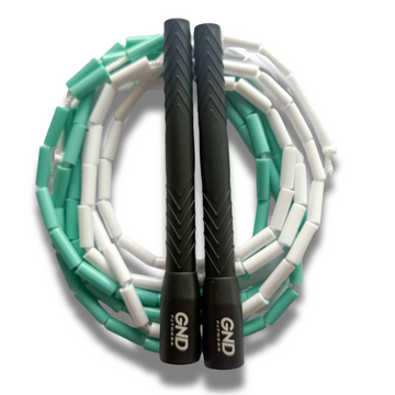 Custom Beaded Skipping Rope - Long Handle - 0