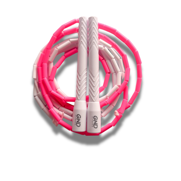 Custom Beaded Skipping Rope - Long Handle