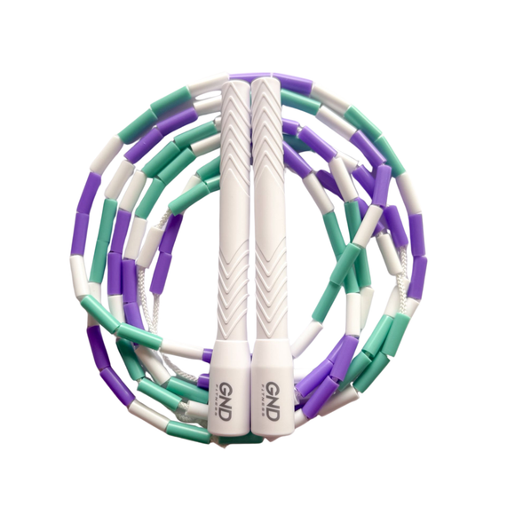 Custom Beaded Skipping Rope - Long Handle