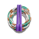Custom Beaded Skipping Rope - Long Handle-12