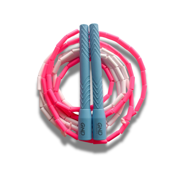 Custom Beaded Skipping Rope - Long Handle