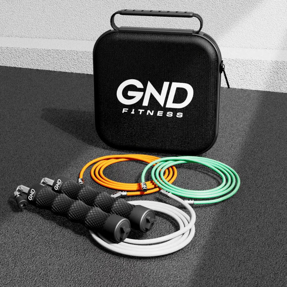 GND Bone Grip Weighted Skipping Rope // 2 Pack