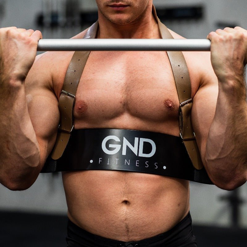 GND Arm Blaster w/ Leather Strap - Arm Blaster- GND Fitness