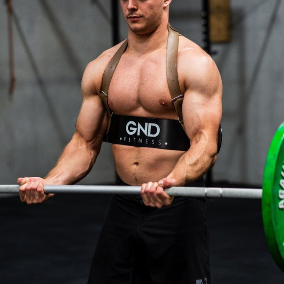 GND Arm Blaster w/ Leather Strap - Arm Blaster- GND Fitness
