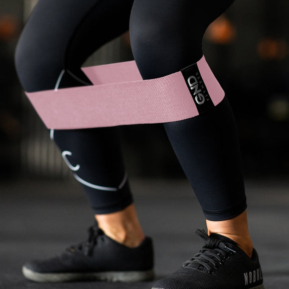 GND Fabric Booty Band // Pretty Pink - Booty Band- GND Fitness