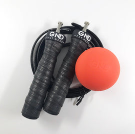 GND Lacrosse Ball & Skipping Rope // Pack - Skipping Rope- GND Fitness