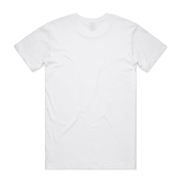 GND Mens Rep Tee // White - Apparel- GND Fitness