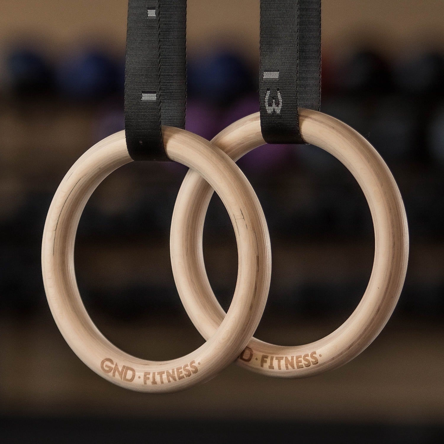 GND Replacement Wooden Gym Rings | GND Fitness