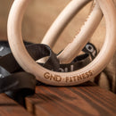 GND Replacement Wooden Gym Rings - Gym Rings- GND Fitness