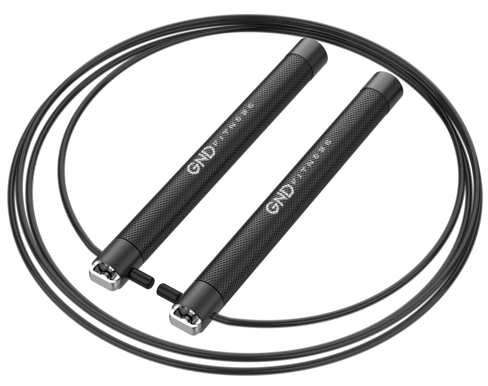 Speed Rope - Double Ball Bearing - Black | GND Fitness