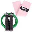 GND Skipping Rope & Fabric Booty Band // Pack - Skipping Rope & Hip Band- GND Fitness