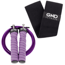 GND Skipping Rope & Fabric Booty Band // Pack - Skipping Rope & Hip Band- GND Fitness