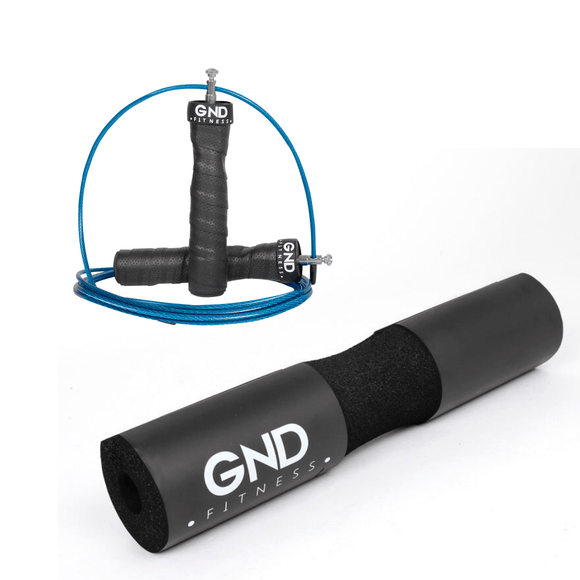 GND SR Skipping Rope & Barbell Pad // Pack - Skipping Rope- GND Fitness