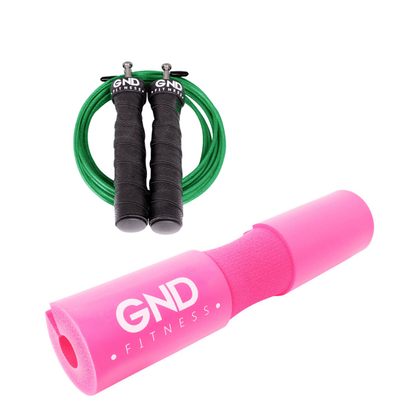 GND SR Skipping Rope & Barbell Pad // Pack - Skipping Rope- GND Fitness