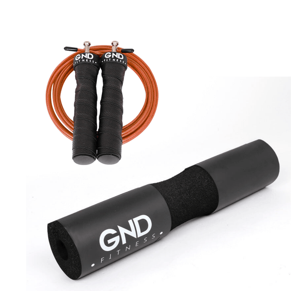 GND SR Skipping Rope & Barbell Pad // Pack - Skipping Rope- GND Fitness