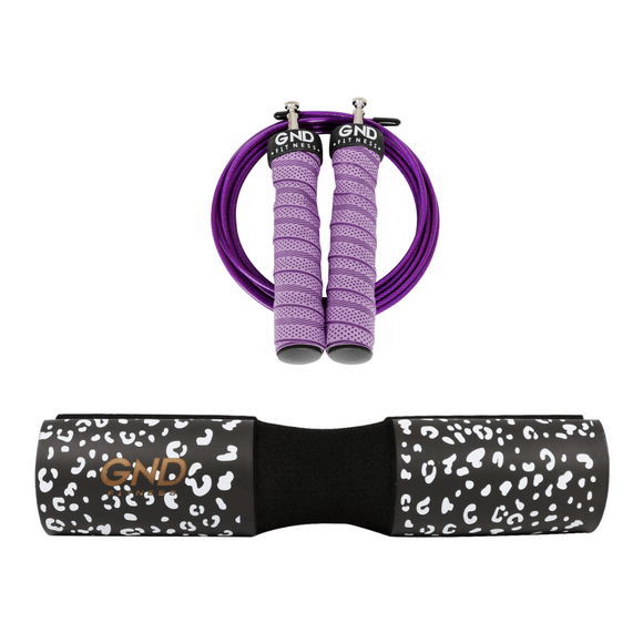 GND SR Skipping Rope & Barbell Pad // Pack - Skipping Rope- GND Fitness