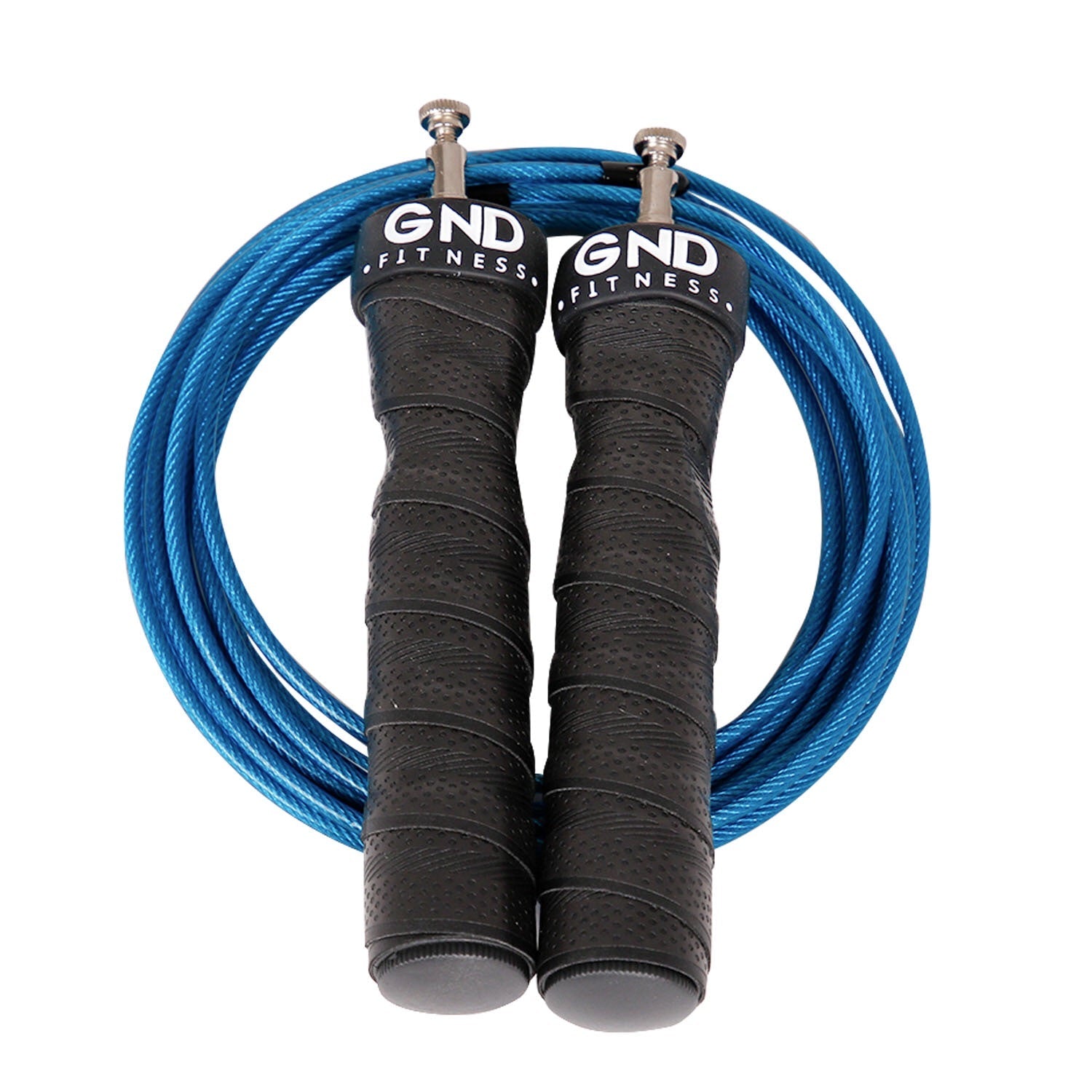 GND SR Speed Skipping Rope // Single Ball Bearing // Bullet Blue - SR Skipping Rope- GND Fitness
