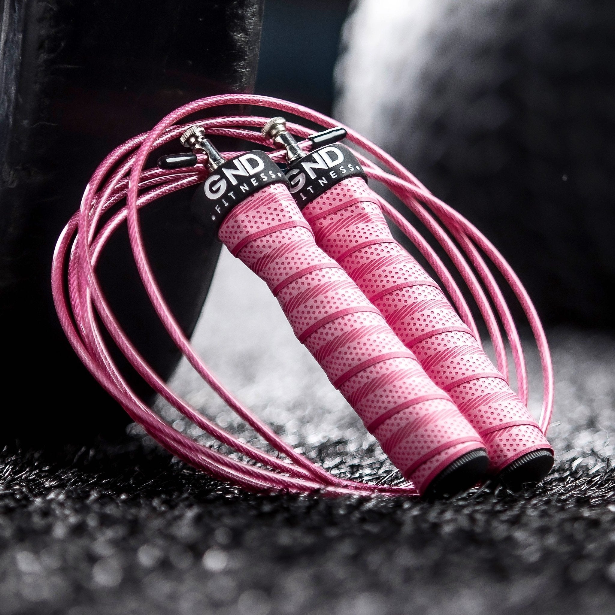 GND SR Speed Skipping Rope // Single Ball Bearing // Pretty Pink - SR Skipping Rope- GND Fitness