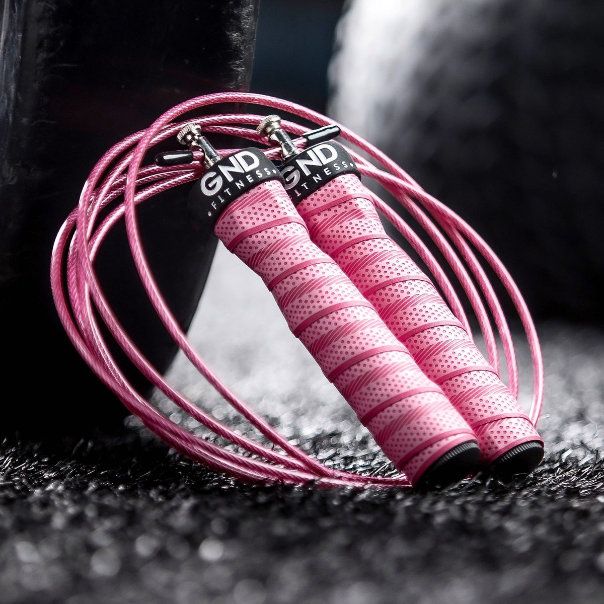 Pink Spring Rope Skipping Rope - Pretty Pink | GND Fitness