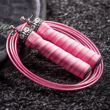 GND SR Speed Skipping Rope // Single Ball Bearing // Pretty Pink - SR Skipping Rope- GND Fitness