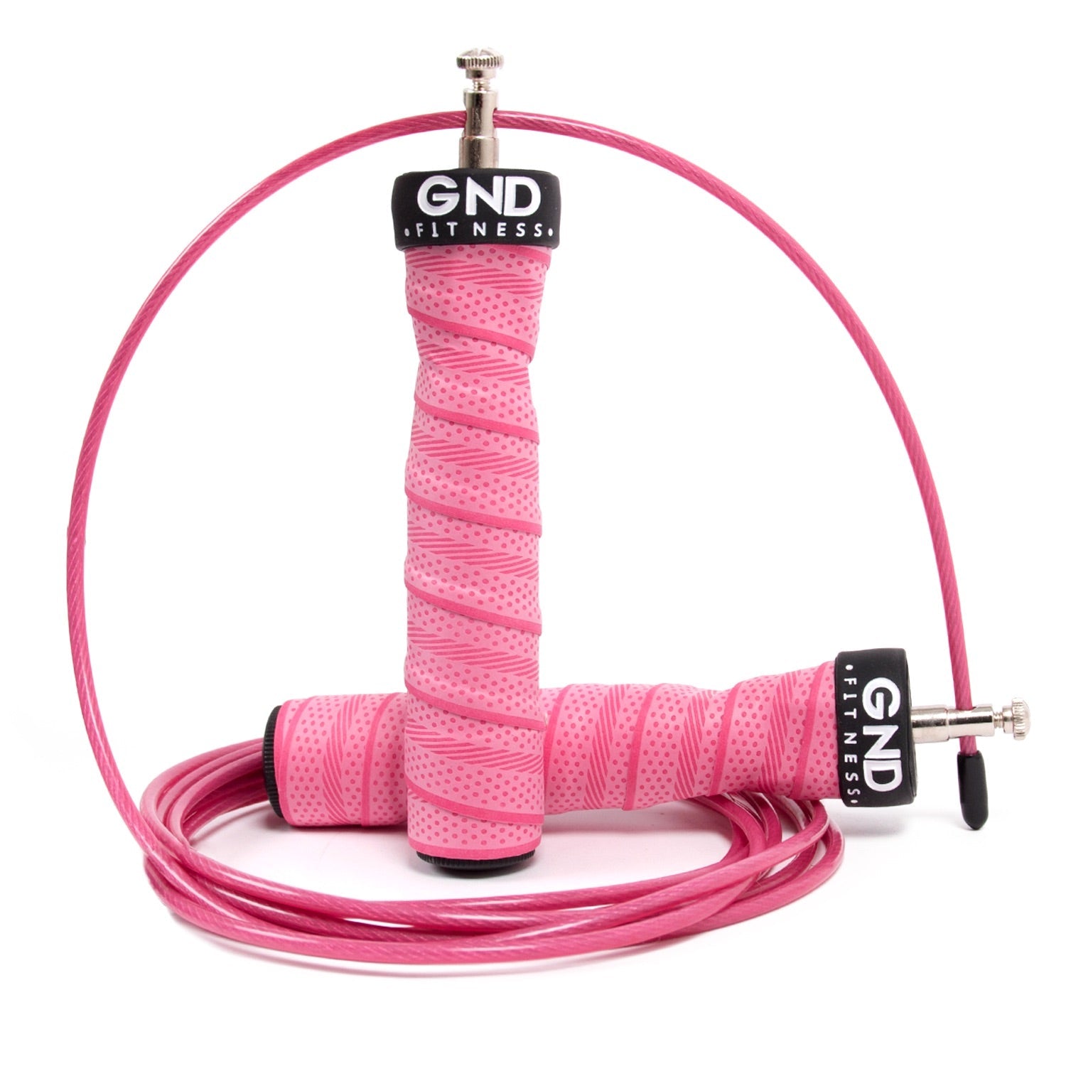 GND SR Speed Skipping Rope // Single Ball Bearing // Pretty Pink - SR Skipping Rope- GND Fitness