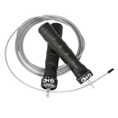 GND SR Speed Skipping Rope // Single Ball Bearing // Silver - SR Skipping Rope- GND Fitness