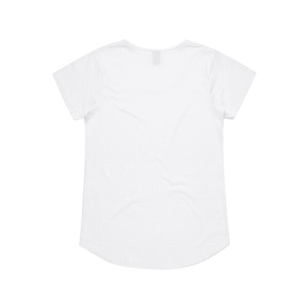 GND Women's Repeater Tee // White - Apparel- GND Fitness