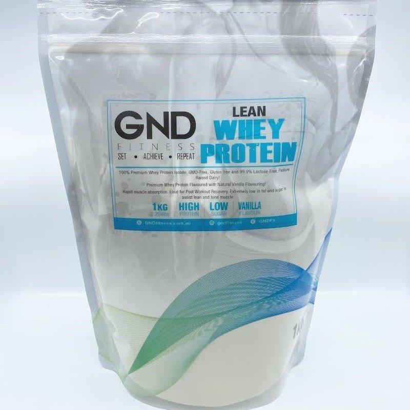 GND WPI Protein 1kg // Vanilla - Protein- GND Fitness